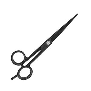 Ciseaux de coupe de cheveux de qualité chirurgicale Ciseaux de coupe de cheveux durables de couleur noire pour un usage en salon et à la maison - Product Image 2