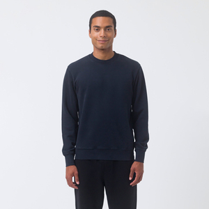 Jersey de cuello redondo popular para hombre, sudadera de manga larga de secado rápido y transpirable, estampado de logotipo personalizado para invierno - Product Image 5