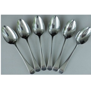 Juego de Cubiertos de Acero Inoxidable, Cuchara para Cena, Cuchara para Postre, Cuchara para Té, Cuchara Larga con Mango, Cuchara para Helado, para el Hogar, Fiestas, Hotel - Product Image 3