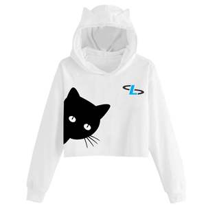 Best Women's Winter Workout <b>Crop</b> <b>Top</b> Hoodies Custom Made Gym Training Fitness Apparel Pakistani Manufacturers' Hooded Gym <b>Tops</b> - Product Image 1