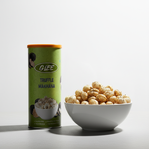 Glee Impex Premium Truffle Makhana Picante Duro en Tarro Pringle, Snack Saludable y Crujiente de Frutos Secos - Product Image 2