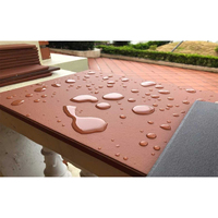 Carreaux de sol en carrière rouge-Carreaux d'extérieur-Carreaux de sol de cuisine-Antidérapant résistant à l'usure et absorbant l'eau