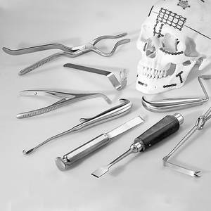 ชุดเครื่องมือผ่าตัดศัลยกรรมตกแต่งใบหน้าและขากรรไกรระดับมืออาชีพ ชุดเครื่องมือยึดกระดูกและลดกระดูก ใช้ซ้ำได้ ทำจากสแตนเลสอย่างดี ใช้งานด้วยมือ - Product Image 2