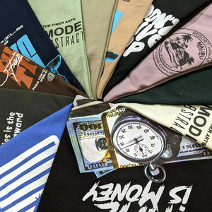 Ensemble de survêtement pour homme d'été, t-shirt à manches courtes en coton 100% tricoté, décontracté, respirant, séchage rapide, short de jogging - Product Image 3