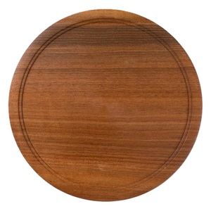 Haute arrivée en bois fruits nourriture Dessert servant assiette en bois de qualité supérieure assiette de chargeur en bois Table de mariage écologique - Product Image 3
