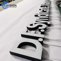 Lettres LED 3D lumineuses étanches à haute luminosité du fabricant d'origine avec logo personnalisé, enseigne LED sur mesure
