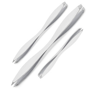 Pince à épiler professionnelle pour extension de cils à taux de gros de forme incurvée/pince à épiler à usage professionnel pour la beauté - Product Image 4