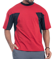 T-shirt décontracté pour homme à col rond et manches courtes, 100 % coton, 240 GSM, haute qualité, grande taille, anti-boulochage, jersey, avec nœuds et effet bouffant, personnalisable OEM