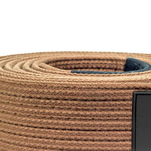 Cinturón de BJJ Marrón Premium de Doble Núcleo de Algodón, Cinturón de Entrenamiento de Artes Marciales de Tejido Resistente para el Progreso en Jiu Jitsu - Product Image 4