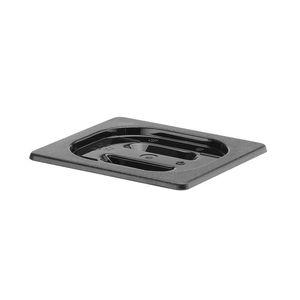 Contenitore Gastronorm Nero GN 1/6 con Coperchio HENDI 176x162mm per Conservazione Alimenti - Product Image 1