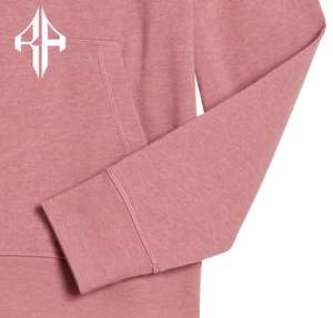 เสื้อฮู้ดแบบสวมหัวของผู้ชายสินค้าใหม่ผ้าคอตตอน100% สกรีนลายผ้าไหมวัสดุผ้าคอตตอนคุณภาพสูงออกแบบโลโก้ได้ตามต้องการ - Product Image 6