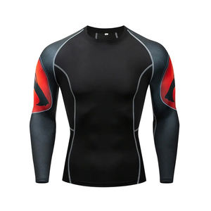 Rashguard MMA à manches longues, design personnalisé, prix bas, produit le plus vendu - Product Image 1