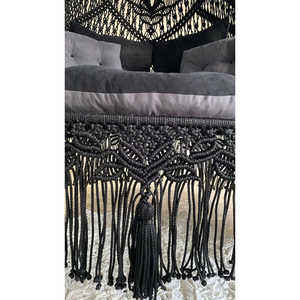 Hamaca Colgante de Macramé Estilo Boho Hecha a Mano, Hermoso Diseño Interior/Exterior con Aplicación para Patio - Product Image 2