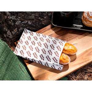 Sacchetti per Alimenti Bianchi 7x28cm con Stampa Espigas, Carta Professionale, 1000 Pezzi, B2B - Product Image 1