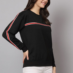Pull-over léger et confortable pour femmes Sweatshirts en coton polaire pour femmes Sweatshirts de couleur unie et respirants pour femmes - Product Image 6