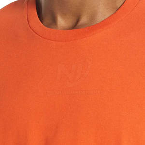 T-shirt couleur surdimensionné T-shirt durable bonne qualité Nouveau design T-shirt surdimensionné pour hommes - Product Image 5