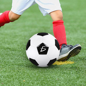 Pallone da Calcio Tradizionale di Alta Qualità # Pallone da Calcio in PVC Taglia 4, Cucito a Macchina, Termosaldato, Logo Personalizzabile, Goditi lo Sport con Stile - Product Image 2