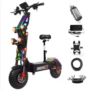 El Mejor Scooter Eléctrico para Adultos, 55 mph, Llantas de 14 Pulgadas, Alcance de 90 Millas, Motor de 8000 W, 60 V 40 AH - Product Image 1
