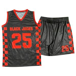 Vêtements de basket-ball Maillots de basket-ball américains Ensemble complet d'ensembles d'uniformes d'entraînement sportif - Product Image 2