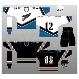 Kit de sublimation de hockey sur glace le plus vendu au prix d'usine - Respirant, 100 % polyester, couleurs et logo personnalisés, ensembles en gros - Product Image 4