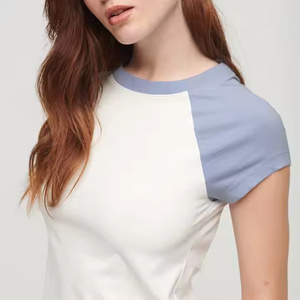 Phụ Nữ Mới T-Shirts In Ấn Thời Trang Phụ Nữ Quan Hệ Nhân Quả Ngắn Tay Áo Mỏng Phù Hợp Với Thoáng Khí T-Shirts Cho Phụ Nữ Của - Product Image 2