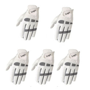 Gant de Golf de haute qualité doux et Durable tissu Compression convient aux hommes Performance respirant Slip vêtements de sport gants de Golf en peau de mouton - Product Image 2