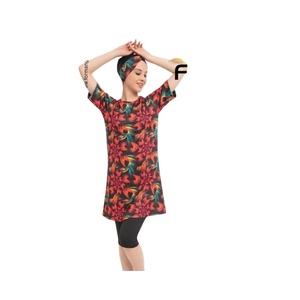 Comfortable Eco-Friendly Quick Dry Long Sleeve Modest Swimwear for Muslim Women <b>Full</b> Coverage Sporty Islamic Style <b>Hijab</b> Burka - Product Image 4