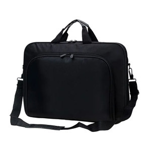 Sac à bandoulière unisexe pour ordinateur portable de grande capacité imperméable et antichoc avec doublure en polyester fermeture à glissière - Product Image 1