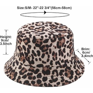 Sombrero de Pescador Reversible Personalizado para Adultos, con Estampado Animal, Diseño Pintado a Mano, para Actividades Casuales y Ciclismo - Product Image 4
