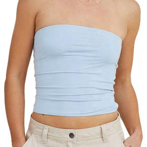 Fitness & Yoga Workout <b>Tube</b> Tops For Women's With Best Quality Material Breathable <b>Tube</b> Tops For Women's Made In Pakistan - Product Image 1