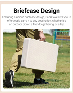 27 ''packgo màn hình cảm ứng cặp màn hình Android 12 thông minh LED hiển thị màu xám Tủ thông minh xách tay HD TV định nghĩa cho cắm trại - Product Image 2