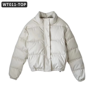 Manteaux en duvet respirants avec fermeture éclair, marques de créateurs haut de gamme, veste d'hiver décontractée matelassée pour femmes - Product Image 5