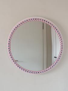 Resin Inlay Bathroom <b>Mirrors</b> Reflecting Artistry Elevating Your <b>Bath</b> Space Wall Application Home Use - Product Image 6