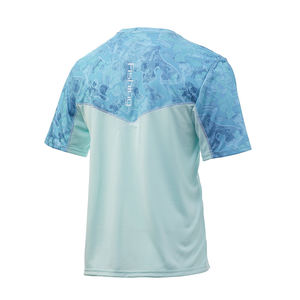 Protection UV pour les chemises de pêche d'été Maillot de pêche en polyester par sublimation personnalisé en gros - Product Image 2