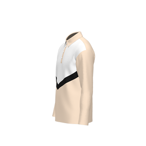 Polo décontracté à manches longues en pur coton respirant et solide pour homme, de qualité supérieure, à la mode, pour printemps et automne - Product Image 4