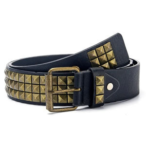Ceinture en cuir avec logo de marque, boucle en métal, haute qualité pour hommes et femmes - Product Image 2