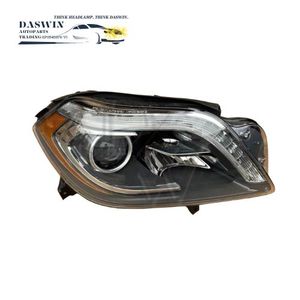 Faro Delantero para M-BENZ Clase GL W166 X166, Versión USA 2013-2015, GL350 GL450 GL500 GL550 AMG GL63 GL53 12V, Nuevo - OEM 1668205861/A1668205761 - Product Image 2