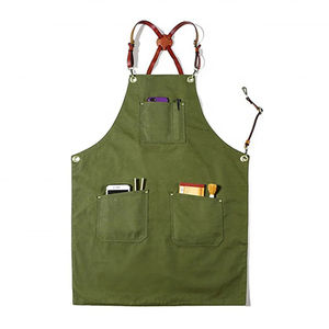 Delantales de cocina personalizados cocina impermeable orgánico 100% algodón Chef delantales Cocina - Product Image 4