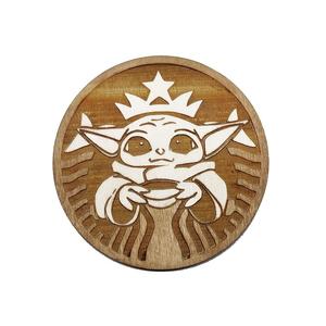 Sous-plat rond en bois de pin naturel à lattes, épaisseur 5 mm, résistant à la chaleur, écologique, design moderne - Product Image 2