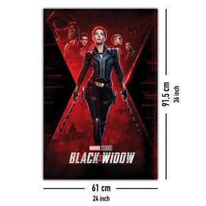 Póster de Marvel de la Viuda Negra con Scarlett Johansson, Diseño Moderno para Pared - Product Image 3