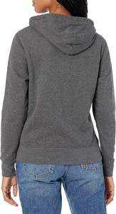 Sudadera con capucha para mujer, de manga larga, con cremallera, diseño personalizado - Product Image 2