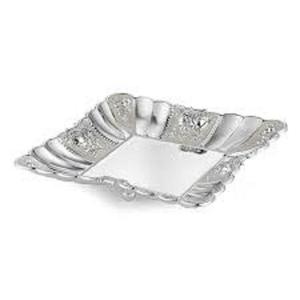 Plato redondo de acero inoxidable para ensalada, condimento, salsa, contenedor de arroz, bandeja de Picnic, cuenco de cocina, plato surtido, plato lateral plateado - Product Image 1