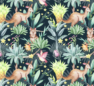 Venta al por mayor de alta calidad 60s * 60s algodón Digital Jungle impreso popelina tela para vestido tela de popelina de algodón - Product Image 4