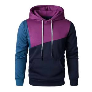 Sudadera con Capucha Personalizada 2026, con Logotipo Bordado, Corte Ajustado, Diseño en Contraste, Ropa para Hombre, 100% Algodón - Product Image 1