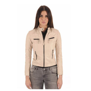 แจ็กเก็ตหนังกันลมของผู้หญิงสไตล์ล่าสุดแห้งเร็วและระบายอากาศได้ดีทันสมัยสำหรับฤดูหนาว - Product Image 1