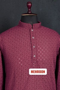 Vente à Chaud Pyjama Kurta Traditionnel en Rayonne Amaze pour Hommes Vêtements Décontractés Cousus de Meilleure Qualité pour Mariages et Fêtes-Meilleur Prix - Product Image 6