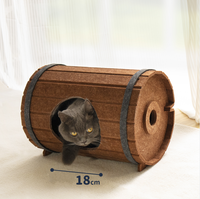 Nouveau design de lits à gratter multifonctionnels pour chat avec nids à gratter pour chat