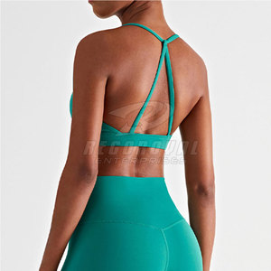 OEM ODM Sujetador deportivo con logotipo personalizado para mujer Sujetador de yoga cómodo de apoyo Proveedor de ropa deportiva - Product Image 3
