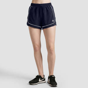 กางเกงขาสั้นสีกรมท่าสำหรับออกกำลังกายสำหรับผู้หญิง - Product Image 1
