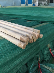 Manche de balai en bois naturel de 120 cm de long et 2,2 cm de diamètre, prix d'usine, Vietnam - Product Image 4